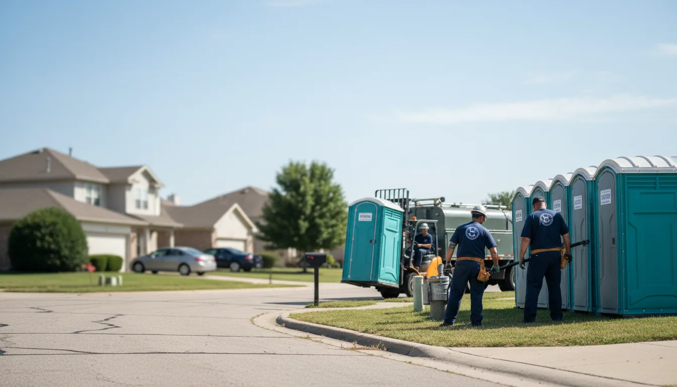 Porta Potty Rental in Wilmer, TX near me